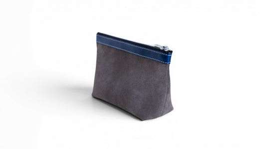 Trousse Atelier en Daim Gris