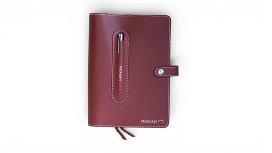 Couverture de Bible en cuir - Compagnon