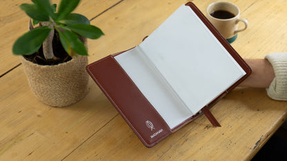 Couverture de bible en cuir - Poissons