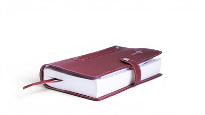 Couverture de Bible en cuir - Compagnon