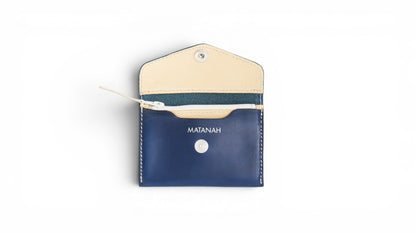 L'Essentiel - Porte-monnaie compact en cuir