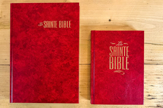 Bible Missionnaire Rigide Bordeaux (Français)